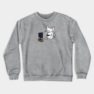 Cute gaming mouse Crewneck Sweatshirt